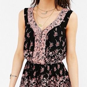UO Ecote Floral Romper